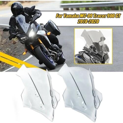For YAMAHA MT09 MT-09 Tracer 900 GT 900GT 2018 2019 2020 2021 Motorcycle Windscreen Windshield Wind Deflector