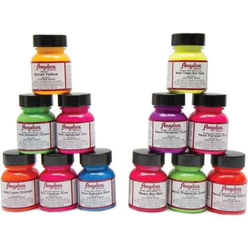 Leather Neon Shoes Paint Hand-Painted Custom Canvas Sneakers Coloring Agent 25ml/118ml acrylic paints color pigment