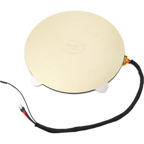 Magnetic round Heated Bed 240mm OD 12V for Anycubic Impresora Kossel Mega 3d printer with double-sided PEI spring steel sheet