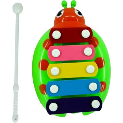 Music Instrument Toy 5 Note Xylophone Children Kids Musical Funny Party Toys Baby Educational Music Toys Gift