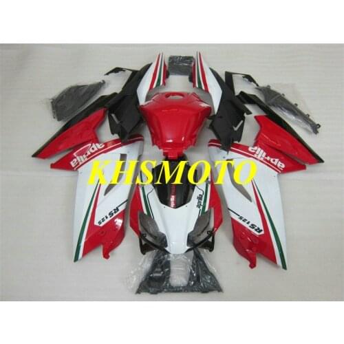 Injection mold Fairing kit for Aprilia RS125 07 08 09 10 11 RS 125 2007 2008 2009 2011 Red white Fairings set+gifts AP14