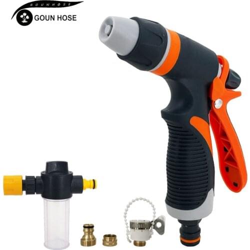 New High Pressure Washer Water Gun Garden Hose Nozzle Spray Sprayer For Water Jet Foam Pot Car Power Cleaning Tool Direct Sales