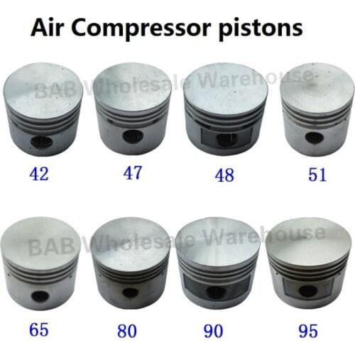 Air Compressor pistons 42/47/48/51/65/80/90/95 for direct driven/belt driven air compressor/air pump fitting