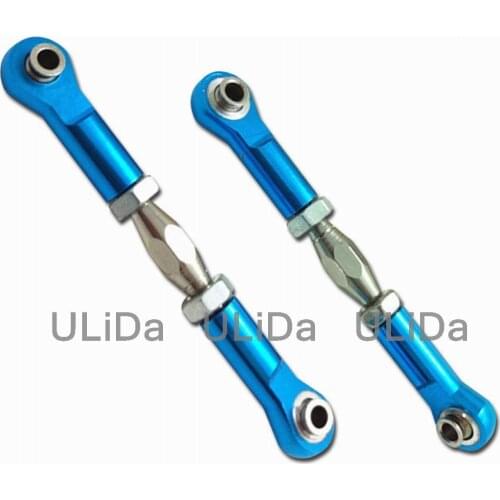 RC 1:10th Off-Road Buggy/Truck Car Aluminum Steering Linkage 2P For HSP 166017
