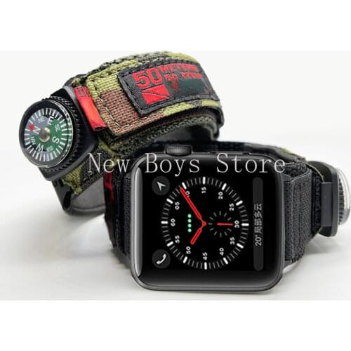 Nylon watch band bracelet for UAG apple watch se 6 5 40mm 44mm straps sport watchband for iwatch 38mm 42mm 5 4 3 loop wristband