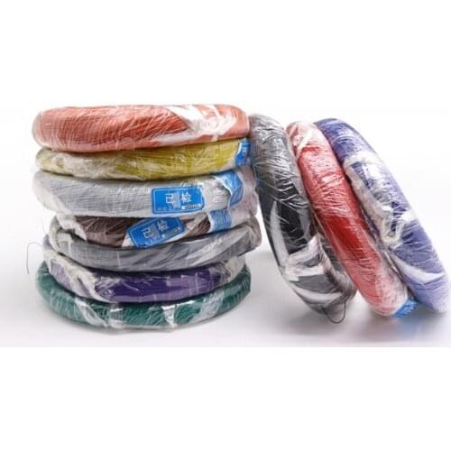 UL1571-26 32AWG Flexible Stranded Cable Tinned Copper Black Red PVC Electronic Cable Wires For Household Appliances, Etc