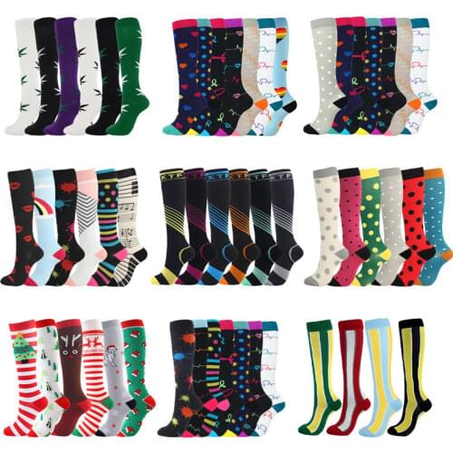 Unisex Compression Socks Womens Medical Cycling Socks Sporting Goods Mens Stockings Sports Socks Cycling Socks Basketball
