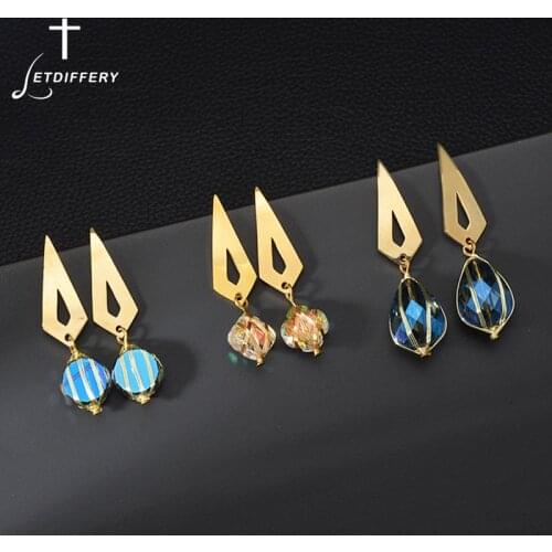 Letdiffery Fashion Chinese Knot Earring 14k Gold Colorful Dangle Heart Earrings New Jewelry for Women Girls Party Birthday Gift