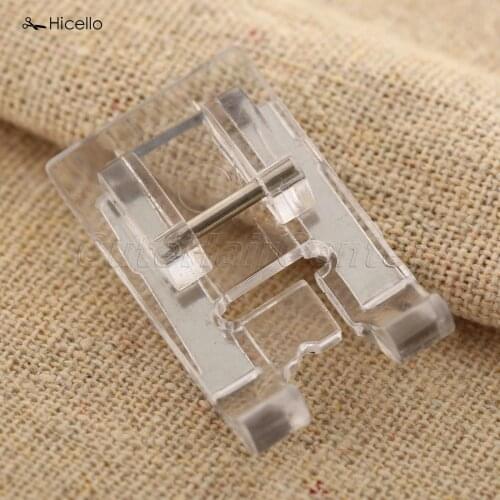 Hicello 1Pc Invisible Stitcher Sewing Machine Sewing Foot For Brother Janome Machine Singer Domestic costura
