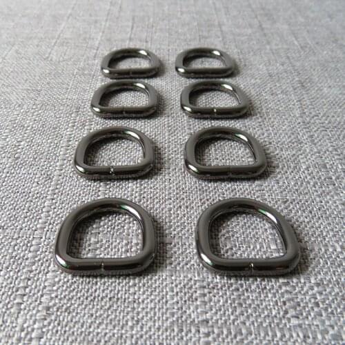 20 pcs Heavy metal hardware belt straps buckle clasp 15mm webbing for bag pet dog collar leash harness sewing garment accessory