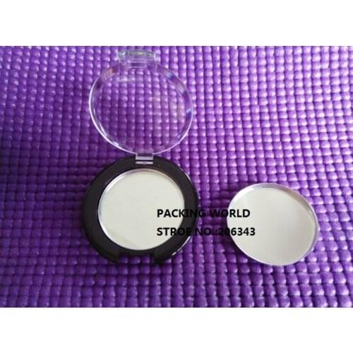 5g compact jar pressed powder case eyeshadow/ power container,cream jar Cosmetic Jar with aluminum pan Cosmetic Packaging