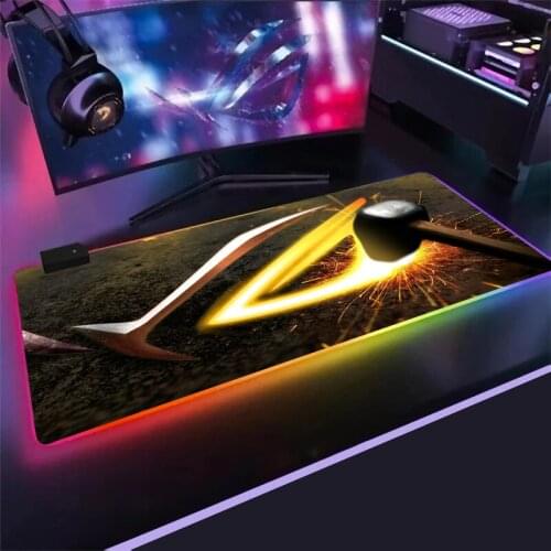 Large RGB Mouse Pad xxl Gaming Mousepad LED Mause Pad Gamer Copy Razer Mouse Carpet Big keyboard mouse pad Mat with Backlit