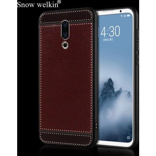 Luxury Silicone Case For Meizu M5S M6 M6T M5c M6s M2 M3 M5 M6 Note Pro6 Pro7 16 Plus Soft TPU Litchi Leather Pattern Phone Case