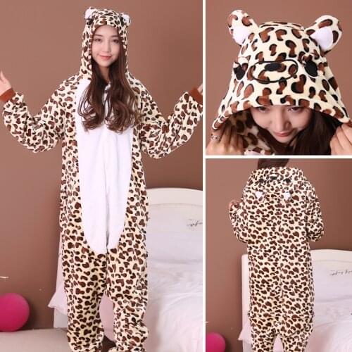Children Leopard Bear Pajamas Winter Sleepwear Boys Onesies Girls Pajamas Sets Stitch Unicorn Tiger Animal Kids Pyjama Pijama