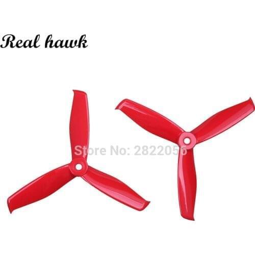 2pair 5 colors Gemfan 5055 5.0x5.5 FPV PC 3 propeller Prop Blade CW CCW shaft through the machine more special motor 2205-2306