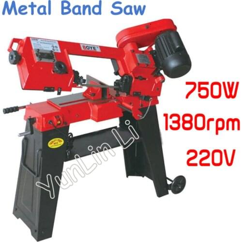 Multi-function Band Saw Machine Dual Usage Electric Woodworking Saw Machine Metal Sawing Blade Machine English Manual GFW5012