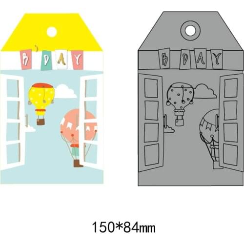 NewCartoon Bookmark Metal Window Cutting Dies For DIY Scrapbook Photo Album Book Embossing Paper Cards Stencil Dies