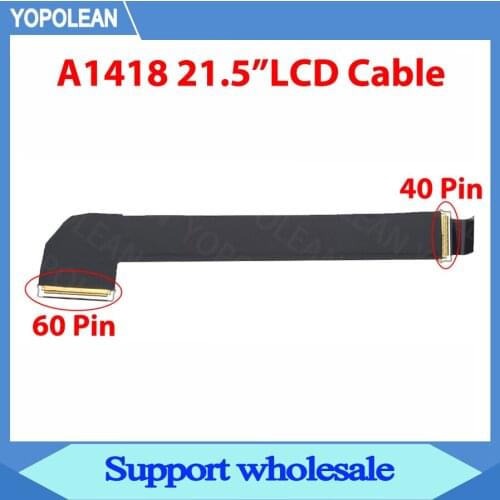 New 4K LCD Display Screen Ribbon LVDS Flex Screen Cable 60Pins to 40Pins For iMac 21.5" A1418 Late 2015 Mk452