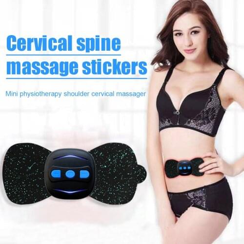 Pain Relief Massage Patches Portable Back Shoulder Smart Neck Cervical Massager for Effective Working-out Accessories