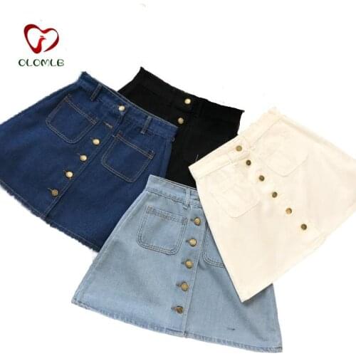Женские юбки джинсовые OLOMLB China At AliExpress