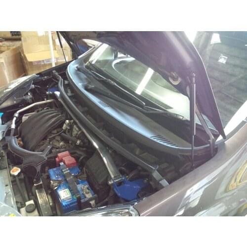 For Nissan Note E11 2004 - 2013 Front Bonnet Hood Modify Gas Struts Carbon Fiber Spring Damper Lift Support Absorber