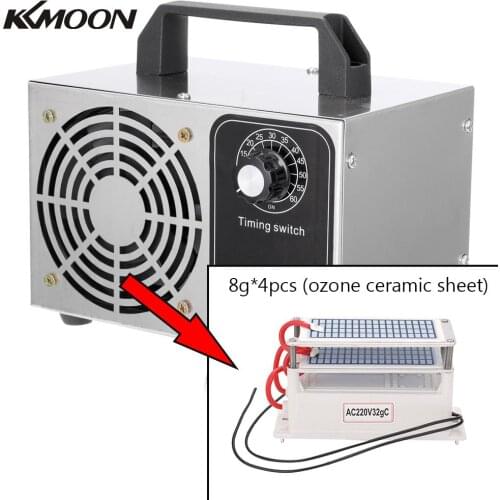 KKMOON Portable Professional 32g/h OzoneGenerator Machine 220V Air Filter Purifier For Home Car Formaldehyde