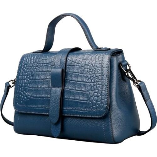 Vintage Handbag New 2021 Leather Bags for Women Ladys Travel Totes Hand Bag Large Capacity Shoulder Designer Bolsa Femini