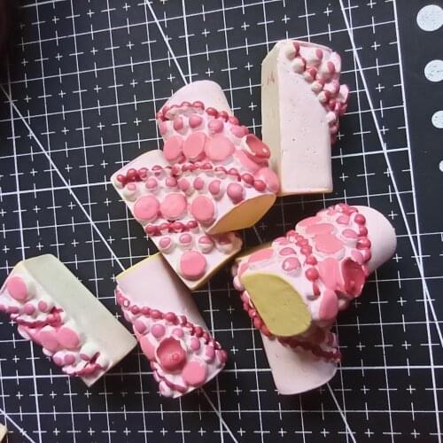 1pcs/lot resin flatback flower bread 32mm Jewelry Mobile Phone Hairpin Headwear DIY Accessories