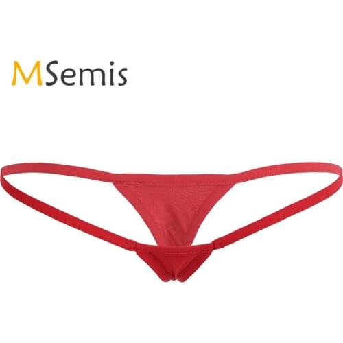 Womens Lingerie G-String Thongs Bikini Briefs Mini Briefs Female Low Rise Panties Open Butt Low-waisted G-string Underwear