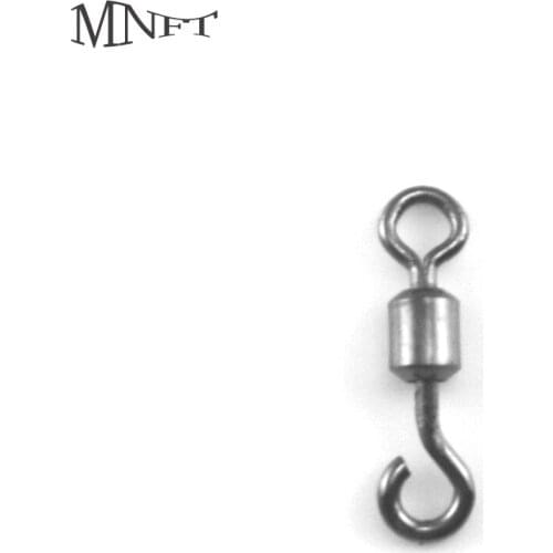 MNFT 300Pcs Opening Swivel Pin Solid Connector Hard Brass Alloy Rings Fishing Tackle Accessory Size 5# 6# 7# 8# 10# 12