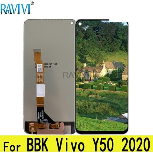6.53" Y50 LCD For BBK Vivo Y50 2020 LCD Display Touch Screen Digitizer Assembly Replacement For VIVO Y50