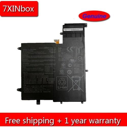 7XINbox C21N1706 Li-Polymer Battery For ASUS Q325UA UX370UA UX370F Li-ion Rechargeable laptop Battery 7.7v 5070mAh 39wh