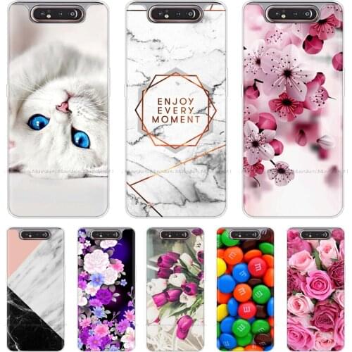 For Samsung Galaxy A80 Case A805 Silicone Soft TPU Phone Case For Samsung A80 2019 A 80 GalaxyA80 A805F A805 SM-A805F/DS Cover