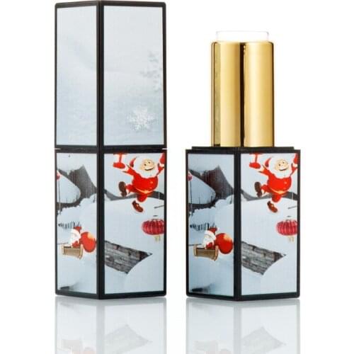 Lipstick Container Plastic Square Charismas Style Empty Cosmetic Container 12.1mm Empty Lipstick Containers Tubes 10pcs 30pcs