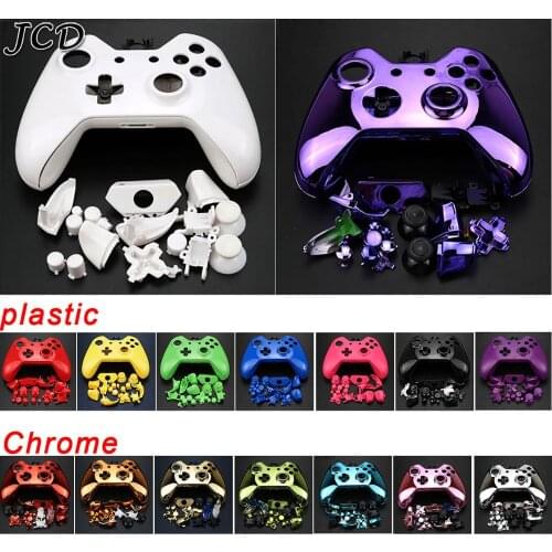 JCD Wireless Controller shell kit Housing Shell Full Set Faceplates Buttons and Inner Frame for Xbox One