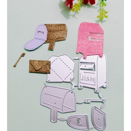 Envelope, mailbox, mail Metal Cutting Dies for DIY Scrapbooking Album Paper Cards Decorative Crafts Embossing Die Cuts