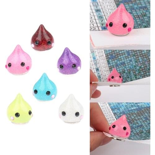 Multifunction Diamond Painting Tools Glitter Shell Magnet Cover Parchment Paper Cover Holder Diamond Accessories Fridge Magnet
