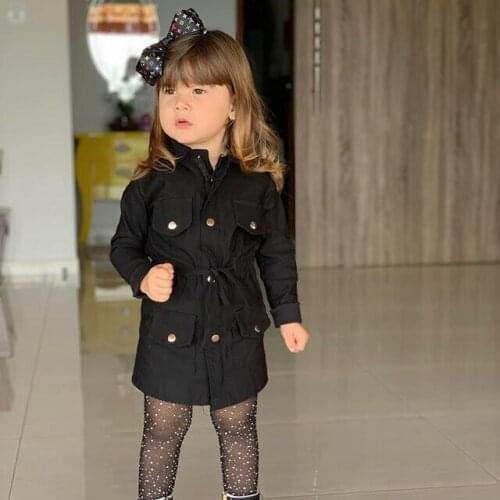 NEW 2019 Autumn Clothes Baby Girls Boys Kids Jacket Coat Autumn Winter Warm Children Tops Suits Trench Clothes