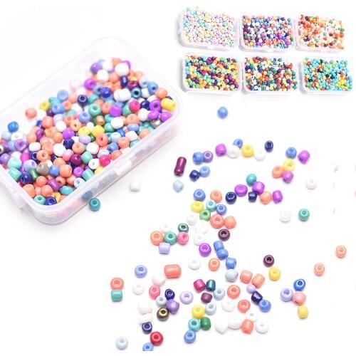 Wholesale 500Pcs 5mm Czech Glass Loose Spacer Beads DIY Bracelet Necklace Seedbeads Rondelle Jewelry Findings Making Accessories