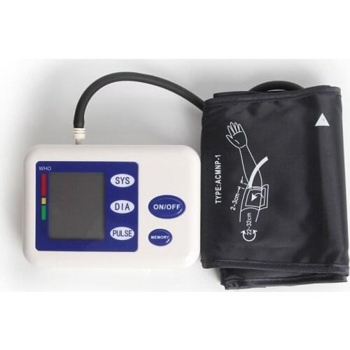 Arm Blood Pressure Health Care Digital Automatic UpperEquipped With Adaptor Monitor Blood Pressure Gauge Blue Blood Pressure
