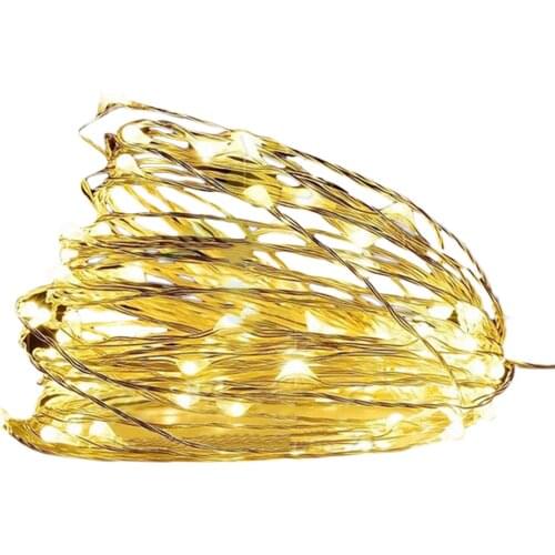 M Mini LED String Lights USB Micro Waterproof Lamp Indoor Wedding Light for Home Decoration Christmas Garland Craft compatible