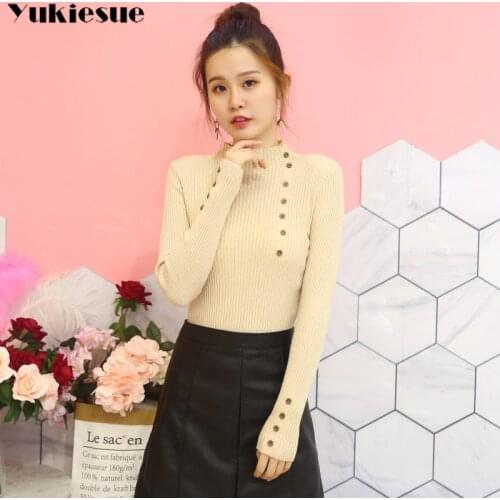 Sweater woman winter 2019 womens sweater turtleneck skinny shirt ladies pullover sweaters for women plus size
