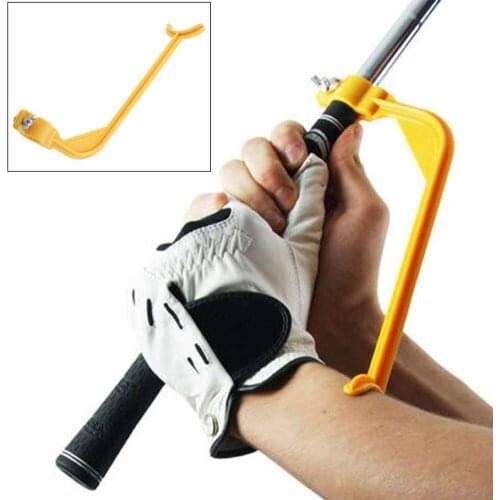 1 x Golf Swing Guide Training Corrector Trainer Gesture Aid Wrist Arm Control Golf Swing Training Grip