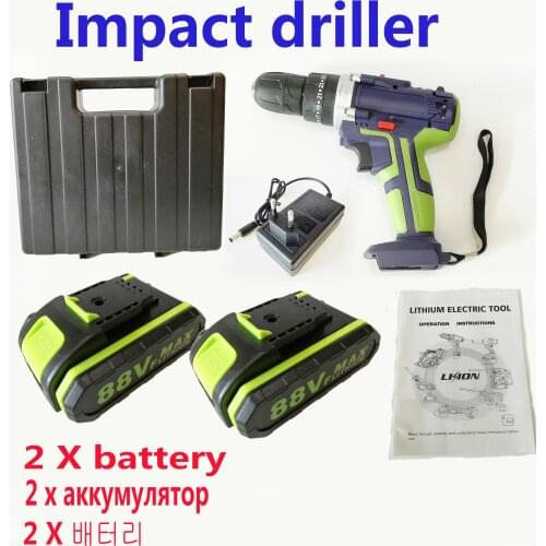 Cordless Drill Electric Screwdriver Electric Hand Drill Electric Hammer Drill Electric Screwdriver DIY Household Electric Tool
