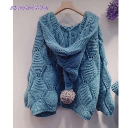 Женские модные кардиганы BIRGHWATER China At AliExpress