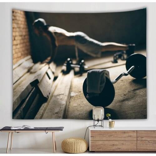 Decorative tapestry Wall Hanging home decor curtain spread covers cloth blanket art tapestry Beach Towel gym posters decor
