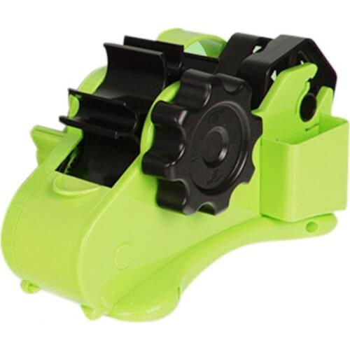 Tape Dispenser 3 Colors Labor-saving Non-slip Pad Plastic Semi-automatic Desk Tape Cutter Tape Cutting Tools