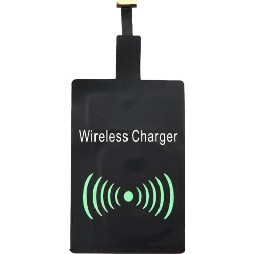 For Android Portable Qi Wireless Charger Receiver Lightweight Charging Adapter Pad Coil For Android System