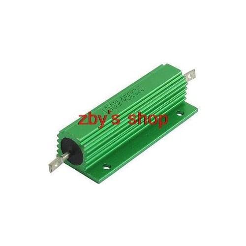 Green Aluminium Housed Wirewound Power Resistor 100W 0.01/0.02/1/2/3/50/60/70/560/800Ohm 1/1.2/2/2.2/3.2/5.6/20/33/47/50KOhm 5