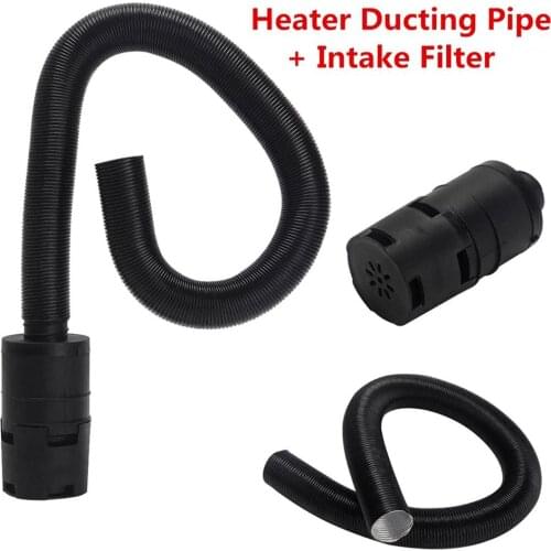 Air Filter Intake Pipe Kit Flexible Car Heater Accessories Air Pipe Clamp Tube Silencer For Webasto Eberspacher Air Pipe
